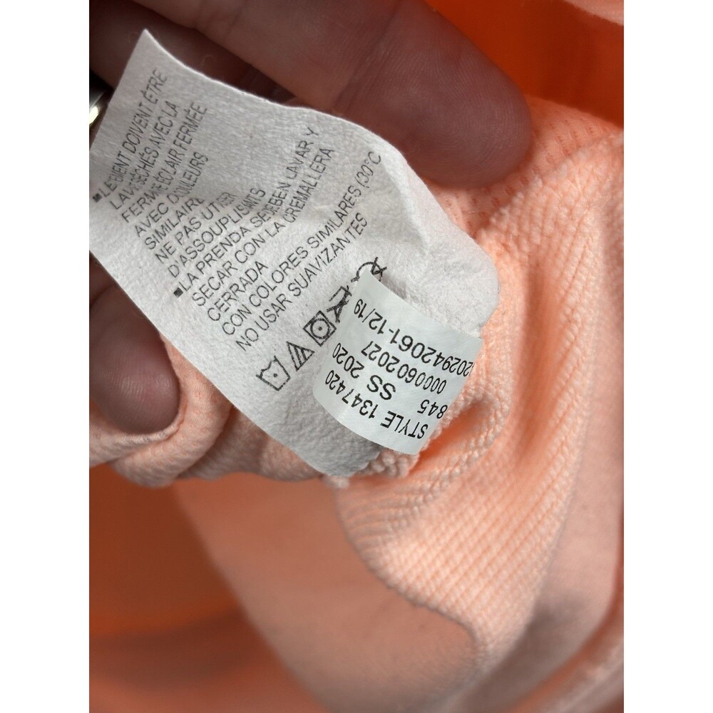 Under Armour Women’s Lg Long Sleeve Full Zip Hoodie Peach Mesh Accents - Picture 6 of 8